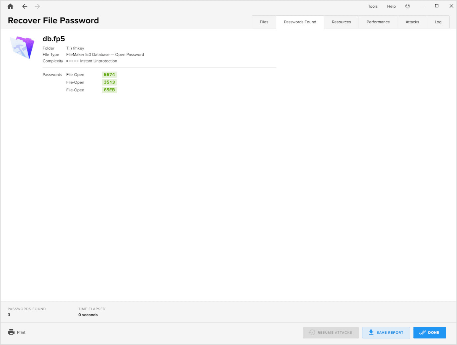 filemaker pro mac how to put password
